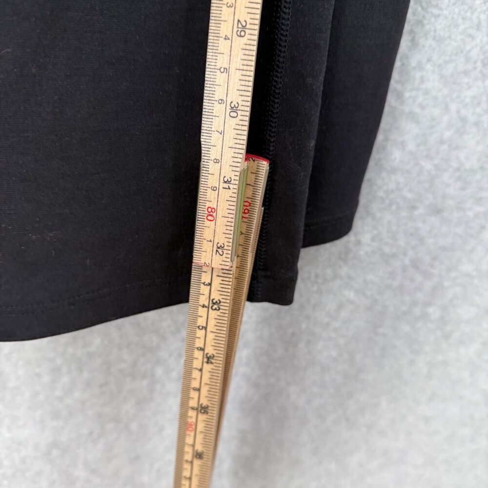 Spanx Womens SlimX Bagel Buster Double Waistband Flare Legging Size L Black Pink - Picture 13 of 13